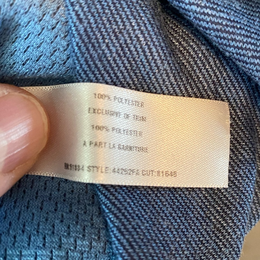 Patagonia / Capeline Zip-Neck Pullover / Blue / Medium - Picture 7 of 7